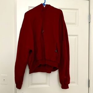 Popflex Pullover Cloud Hoodie - Crimson